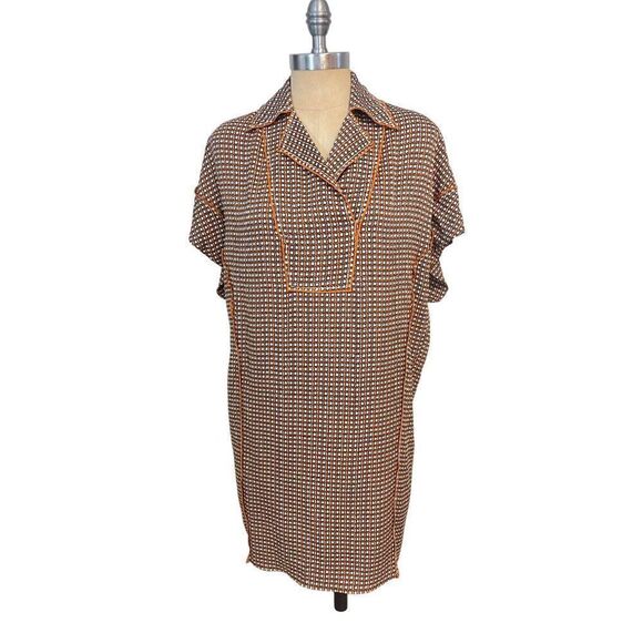 DVF DIANE VON FURSTENBERG Maxine Silk Shift Dress XXS - Picture 2 of 6